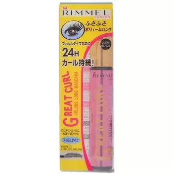 Тушь для ресниц Rimmel Great Curl 24 (Объем Длинный) #001 8мл