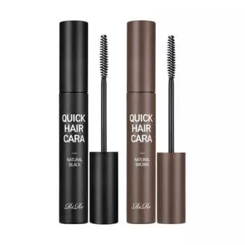 Тушь для ресниц RiRe Quick Hair 10 г X 2 цвета Natural Black 10g*1Pc