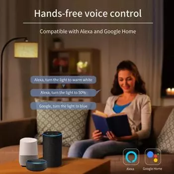 Tuya Smart BLE WiFi LED Ceiling Light AC 85-265V 24W RGB Round Ceiling Lamp Indoor Lighting APP Alexa Geogle Home Voice Control чёрный
