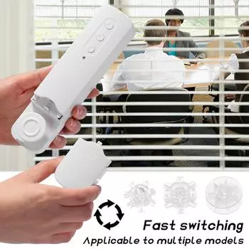 Tuya WIFI M515EGWT Интеллектуальный мотор для штор с бусинами Интеллектуальный дом Бытовая жизнь Отель US Plug белый