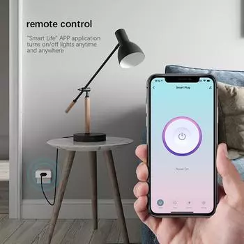 Tuya Wifi Smart Brazil Switch Plug WIFI Smart Brazil Socket Smart Life Brazil Outlet With Power Monitor For Alexa Google Home белый