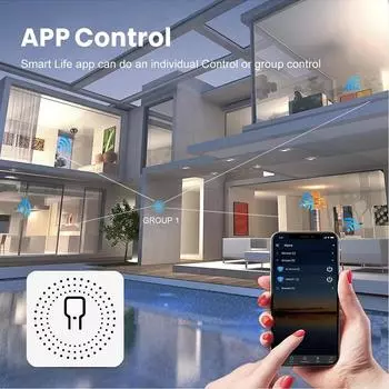 Tuya ZigBee3.0 Модуль интеллектуального выключателя света 16A MiNi DIY Breaker Поддержка 1-стороннего дистанционного управления с помощью приложения для Alexa Google Home Yandex MQTT