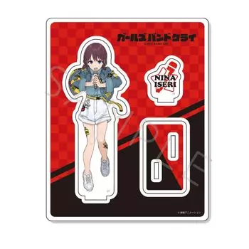 TV anime Band Acrylic stand A Girls Cry [Nina Iseri]