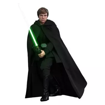 TV Masterpiece DX The Mandalorian Luke Skywalker Scale Figure Black 1/6