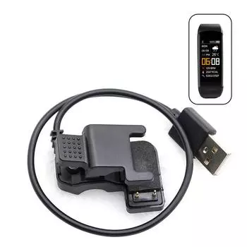 Tw64 для смарт-часов универсальный USB-кабель для зарядки черный 2/3 контакта зарядное устройство клипса as the picture