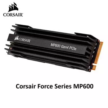 Твердотельный накопитель Corsair Force Series MP600, 500 ГБ, 1 ТБ, Gen4 PCIe x4, NVMe M.2 2280, внутренний твердотельный накопитель 1000GB