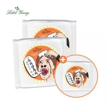 Твердый шампунь/Shocking Scalp Shampoo Bar, который удаляет пятна на коже головы и запахи с макушки 2+1 Label Young