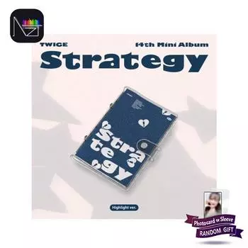 TWICE - 14-й мини-альбом STRATEGY [Выделенная версия] 1PCS