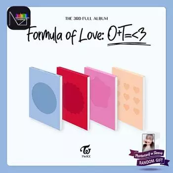 Twice - 3-й альбом Formula of Love O+T=3 RANDOM 1PCS