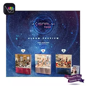 Twice - 4-й мини-альбом SIGNAL RANDOM 1PCS
