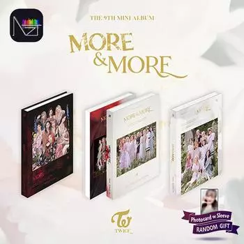 TWICE - 9-й мини-альбом MORE & MORE RANDOM 1PCS