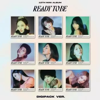 TWICE READY TO BE Альбом Digipack ver. Random version 1ea
