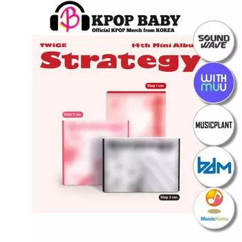 TWICE STRATEGY 14-й мини-альбом (POB) RANDOM