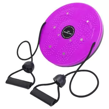 Twist Waist Disc Board Многофункциональный инструмент для аэробных упражнений для похудения (фиолетовый)