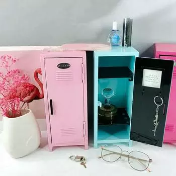 Two Layers Cabinet Organizer Box Vertical Cosmetics Display Rack Makeup Storage Box for Home чёрный