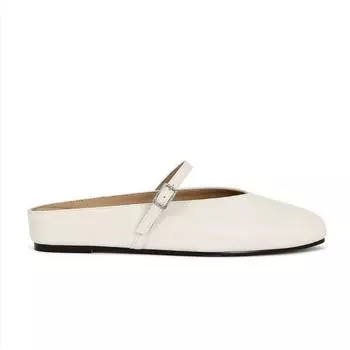 Two versions 3.5cm inner height increase diamond buckle bag head Mary Jane half drag women s single shoes 35