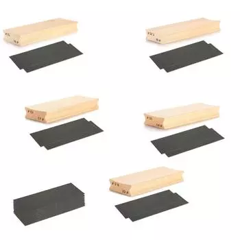 Two-Way Radius Sanding Block For Fret Leveling Fingerboard Guitar Sanding Block Maple Wooden Guitar