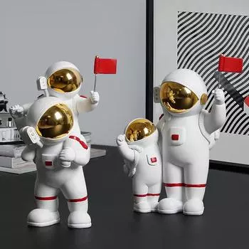 Творческий астронавт Кухонные принадлежности Гостиная Тумба под телевизор Домашний декор Детская комната Рабочий стол Астронавт Подарок на новоселье