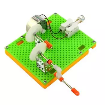 Творческий DIY научный гаджет Ручной генератор Детская головоломка Собранные наборы Простой физический эксперимент Учебные ресурсы 1pcs