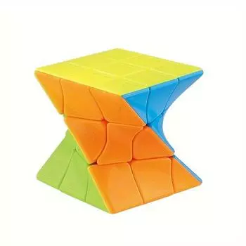 «Творческий вызов» Fanxin 3X3 Twisted Magic Cube — увлекательная головоломка и игрушка для релаксации для молодых людей интерактивные игры для молодежи игрушка для релаксации Third-order Twisted Cube