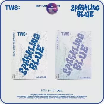 TWS — 1-й мини-альбом TWS «Sparkling Blue» Sparkling ver.(White)