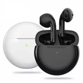 TWS Беспроводные наушники Bluetooth Наушники Бас-гарнитура Air Pro 6 Спортивный наушник с микрофоном