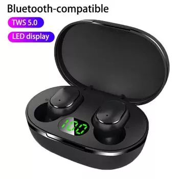 TWS E6S Bluetooth наушники Беспроводная Bluetooth-гарнитура с шумоподавлением гарнитуры с микрофоном наушники для Xiaomi Redmi белый
