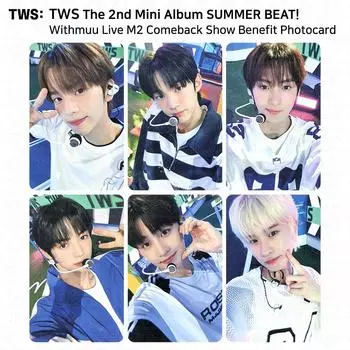 TWS Второй мини-альбом SUMMER BEAT Withmuu M2 Comeback Show POP UP Luckydraw