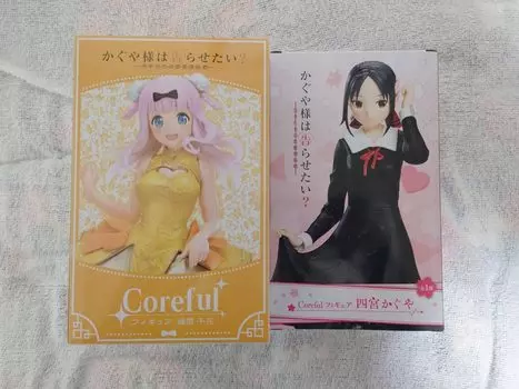 Ты хочешь, чтобы я сказал Coreful figure Кагуя Шиномия Тика Фудзивара набор еще не Кагуя-сама, ты?