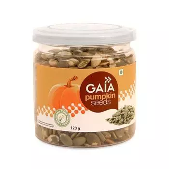 Тыквенные семечки (120 г), Pumpkin Seeds, Gaia