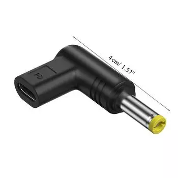 Type C to DC Power Adapter 15V USB C Plug to DC Male Charging Adapter Connect USB PD to Power 15V Device w/ DC Converter 5521