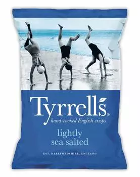 Tyrrell Potato Chips Lightly Sea Salt 40g