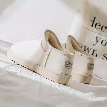 Uber Snow Boots 2020 осень/зима — мягкие, теплые, короткие ботинки для студентов K80 38 светло-коричневого