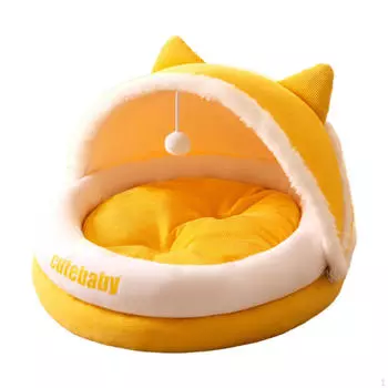 Убежище для домашних животных Уютная подстилка Yellow M