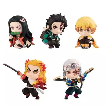 Убийца демонов: Kimetsu no Yaiba ADVERGE MOTION 4 Набор (1 кусок) Игрушка-конфета/Жевательная резинка (Убийца демонов: Кимэцу но Яиба)
