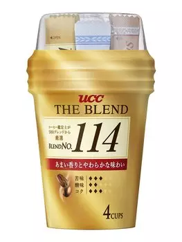 UCC The Blend 114 Чашек Кофе 4P x 12 шт.