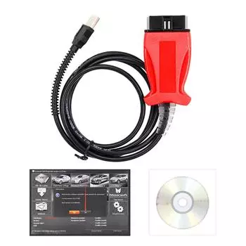 UCDS Pro V1.27.001 для Ford UCDS Pro+ полностью активированное ПО 1.27 с 35 токенами, адаптеры для кабеля автоматического сканера OBD2