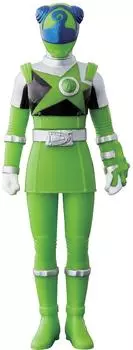 Uchu Sentai Kyuranger Sentai Hero Series 07 Chameleon Green зелёный