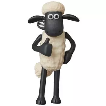 UDF Ultra Detail Фигура №. 425 Aardman Animation Барашек Шон 73 мм предварительно окрашенная фигурка из ПВХ
