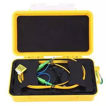 Удлинитель для тестирования оптического волокна OTDR Launch Jumper Cable Box Single Mode 2000 метров