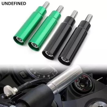 Удлинитель кронштейна руля GPS-навигация для Kawasaki Z1000SX 2011- NINJA 1000 650 GTR1400 NinjaH2SX Ninja650 Ninja1000 чёрный