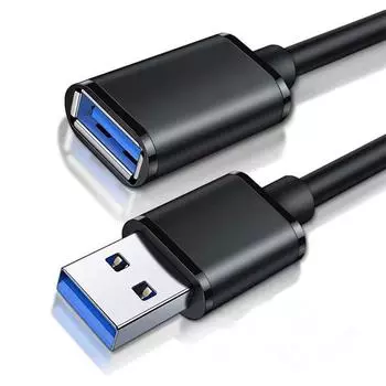 Удлинительный кабель USB 3.0 / 2.0 с разъемами «папа-мама» Удлинительный кабель USB 3.0/2.0 с высокой скоростью для ноутбука Удлинитель USB 3.0 0.5m как