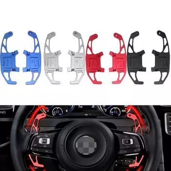 Удлинитель подрулевого переключателя рулевого колеса для VW Golf 7 R GTI Scirocco POLO MK7 2015-Tiguan Rline Auto Car серебряный