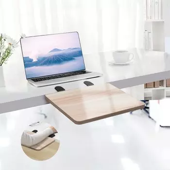 Удлинитель стола Super Stable Upgrade 3 WiViVi Складной зажим для расширения стола Модернизированный лоток для клавиатуры Удлинитель стола Снимает усталость Легко устанавливается Локоть