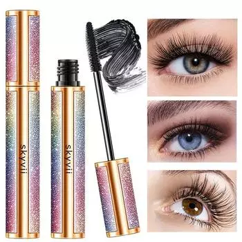 Удлиняющая тушь для ресниц Long Lasting Formula Black Mascara Водостойкая, не размазывается, эффективна для увеличения глаз и создания завитых ресниц. Макияж 1pc
