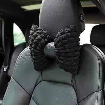 Удобная подушка для подголовника, дышащая практичная автомобильная подушка, подушка для отдыха на талии L белый