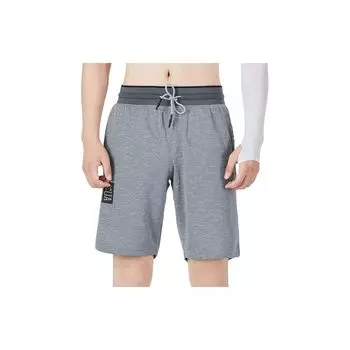 Удобные дышащие повседневные шорты Under Armour с прямыми штанинами и шнурком, мужские штаны, темно-серые 1361758-012 XL