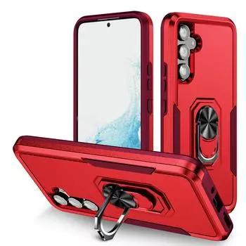 Удобный чехол-держатель с кольцом для Samsung Galaxy A54 5g A14 A132 A33 A53 A73 A52 A52s S23 Ultra S22 Plus S21 S20 Fe 5g for A13 5G SM-A136 темно-синий