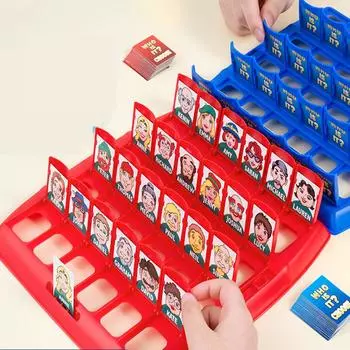 Угадай, кто я в настольной игре Угадай, кто этот персонаж Карточная игра Логическая тренировка Взаимодействие родителей и детей Интеллектуальная игра