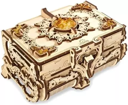 UGEARS Amber Box 3D деревянная головоломка набор деревянных моделей для взрослых и подростков эксклюзивная коробка с идеальным подарком на день рождения или Рождество - Amber,